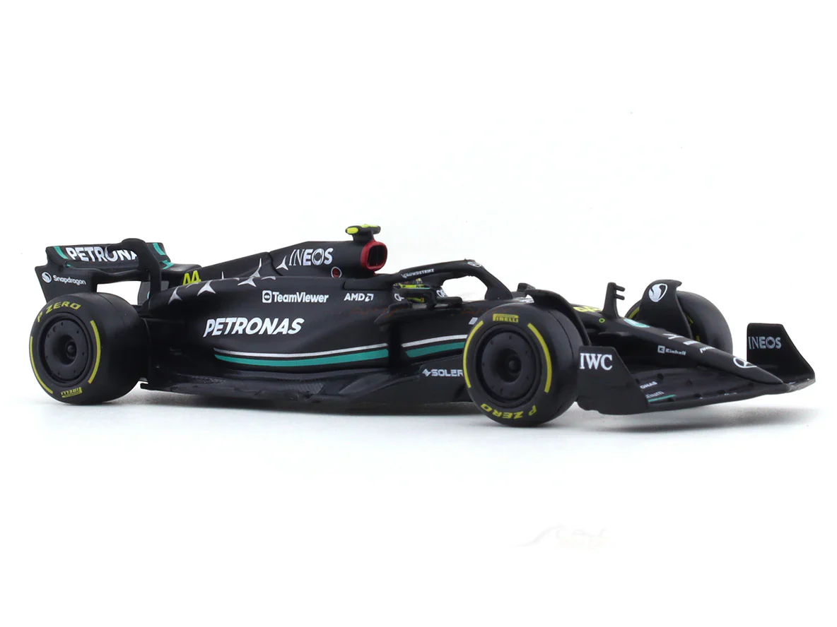 2023 Mercedes-AMG W14 E Performance Lewis Hamilton 1:43 Bburago Formula 1 diecast scale model car - Image 6