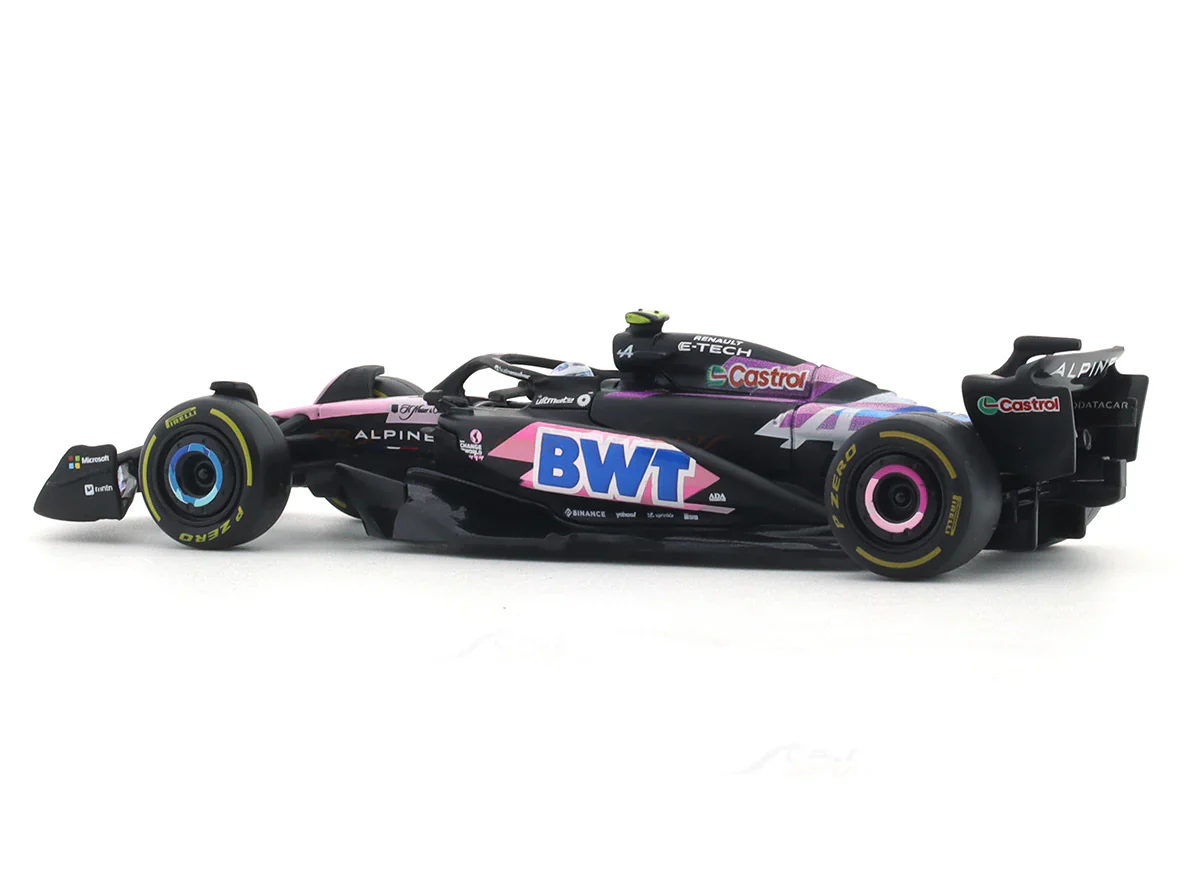 2024 Alpine A524 No. 10 Pierre Gasly 1:43 Bburago Formula 1 diecast scale model car - Image 3