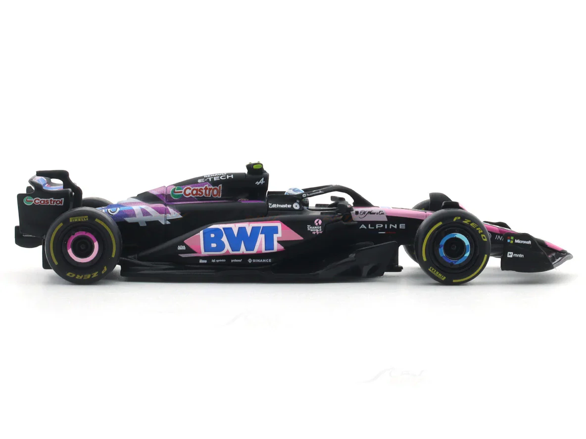 2024 Alpine A524 No. 10 Pierre Gasly 1:43 Bburago Formula 1 diecast scale model car - Image 5