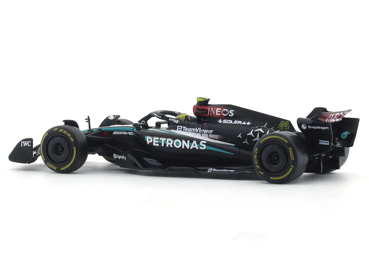2024 Mercedes-AMG W15 No. 44 Lewis Hamilton 1:43 Bburago Formula 1 diecast scale model car - Image 3