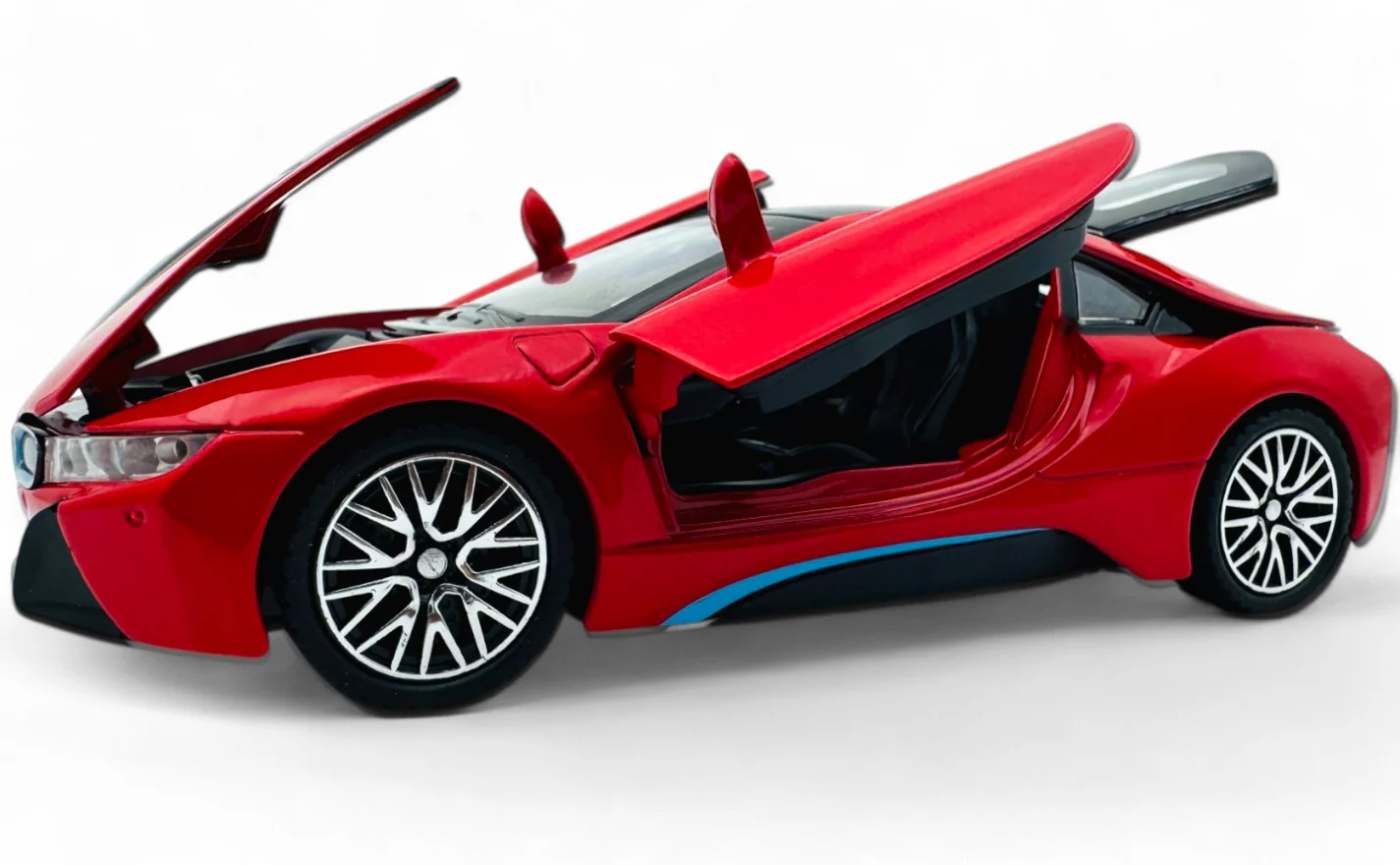 Bmw i8 1:24 diecast scale model car collectible - Image 12