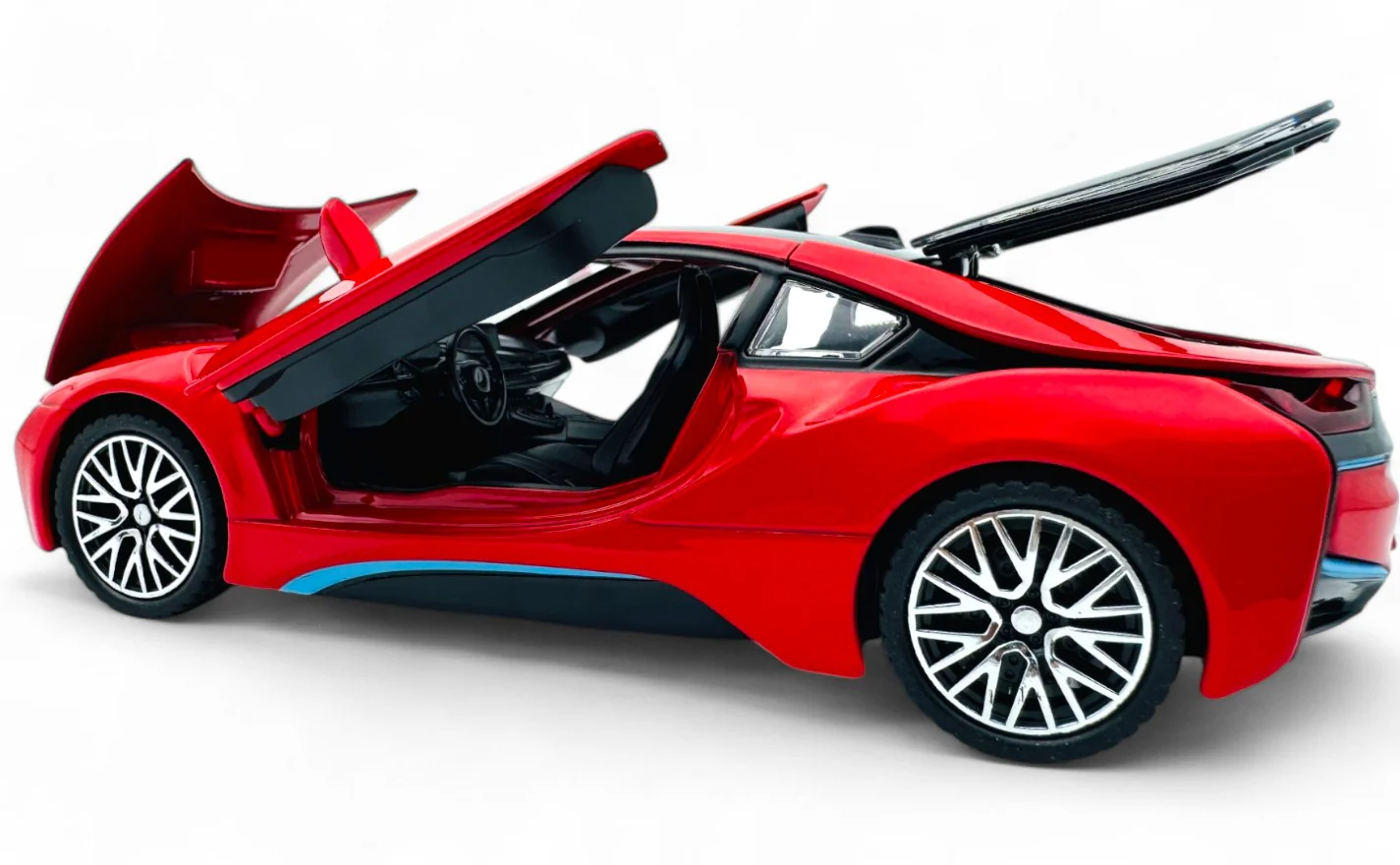 Bmw i8 1:24 diecast scale model car collectible - Image 13
