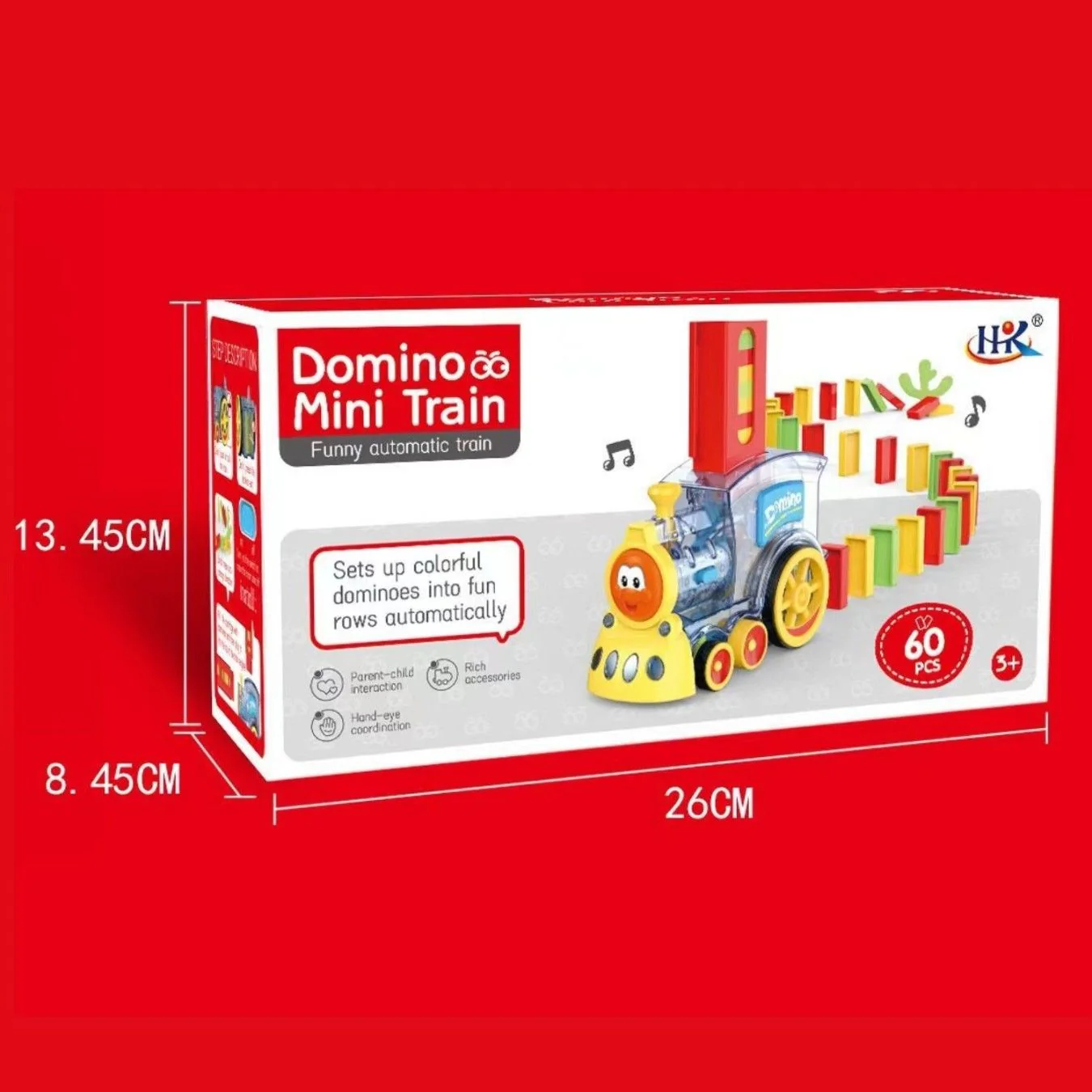 DOMINO BLOCKS TRAIN - Image 3
