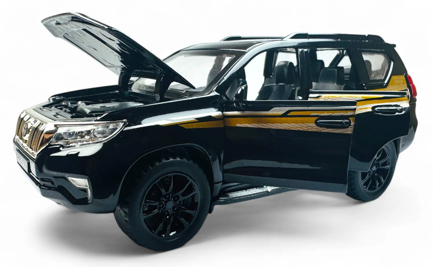 Land Cruiser Prado 1:24 diecast scale model car collectible - Image 8