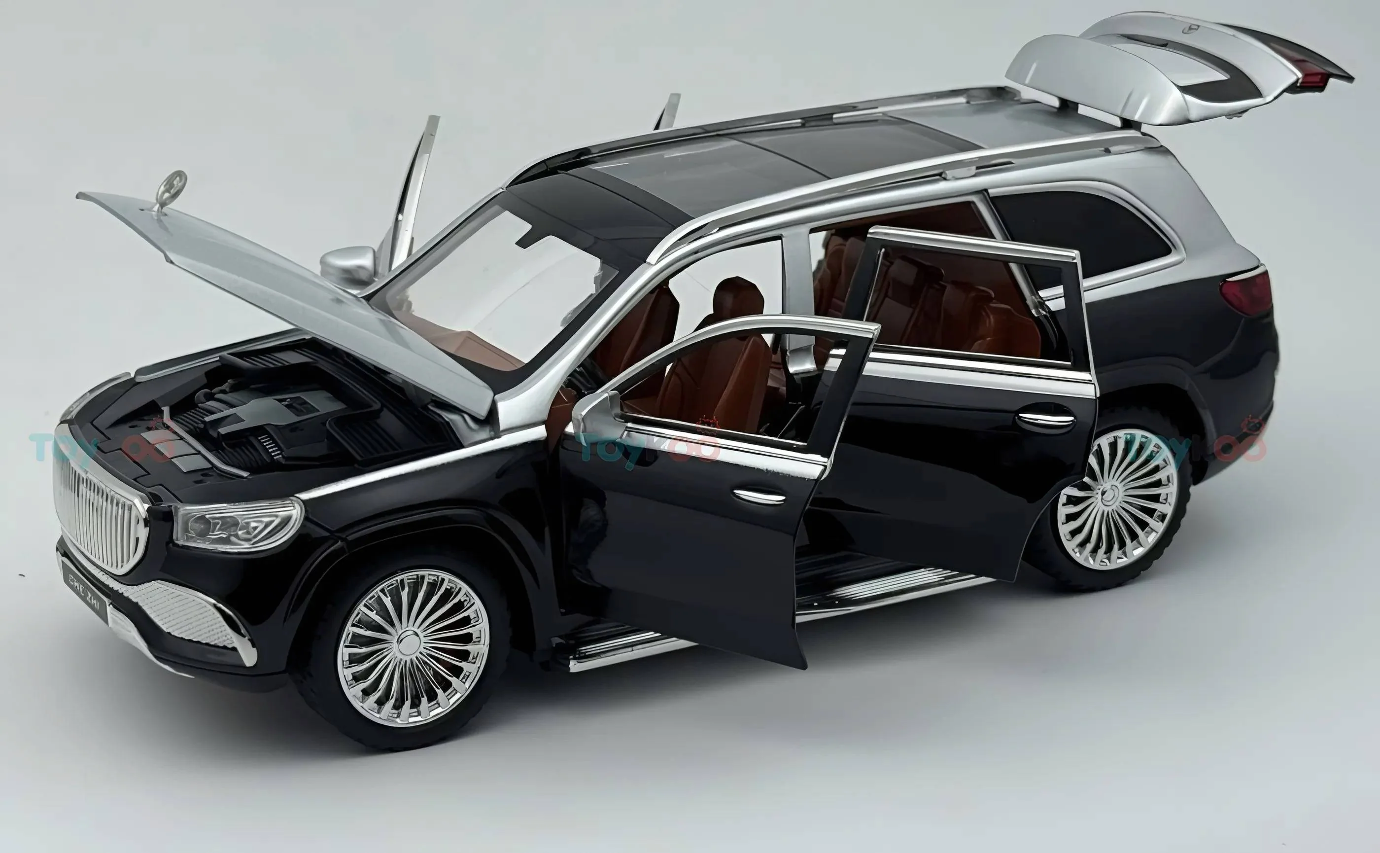 Mercedes-Benz Maybach GLS600 1:18 diecast scale model car - Big Size - Image 8