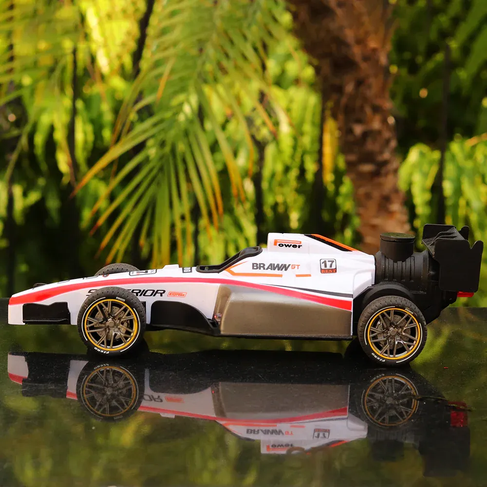 Speed Formula Remote Controlled Racing Car Toy with Lights and Spray Effect | Scale 1:14 - Image 7